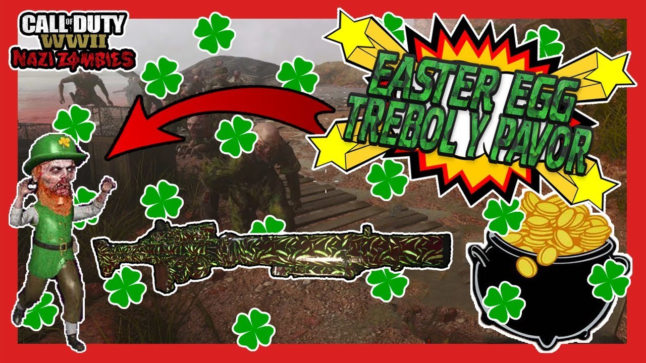 ☘️EASTER EGG TREBOL THE DARKEST SHORE / DESAFIO RECOMPENSA CAMUFLAJE / ZOMBIES WW2