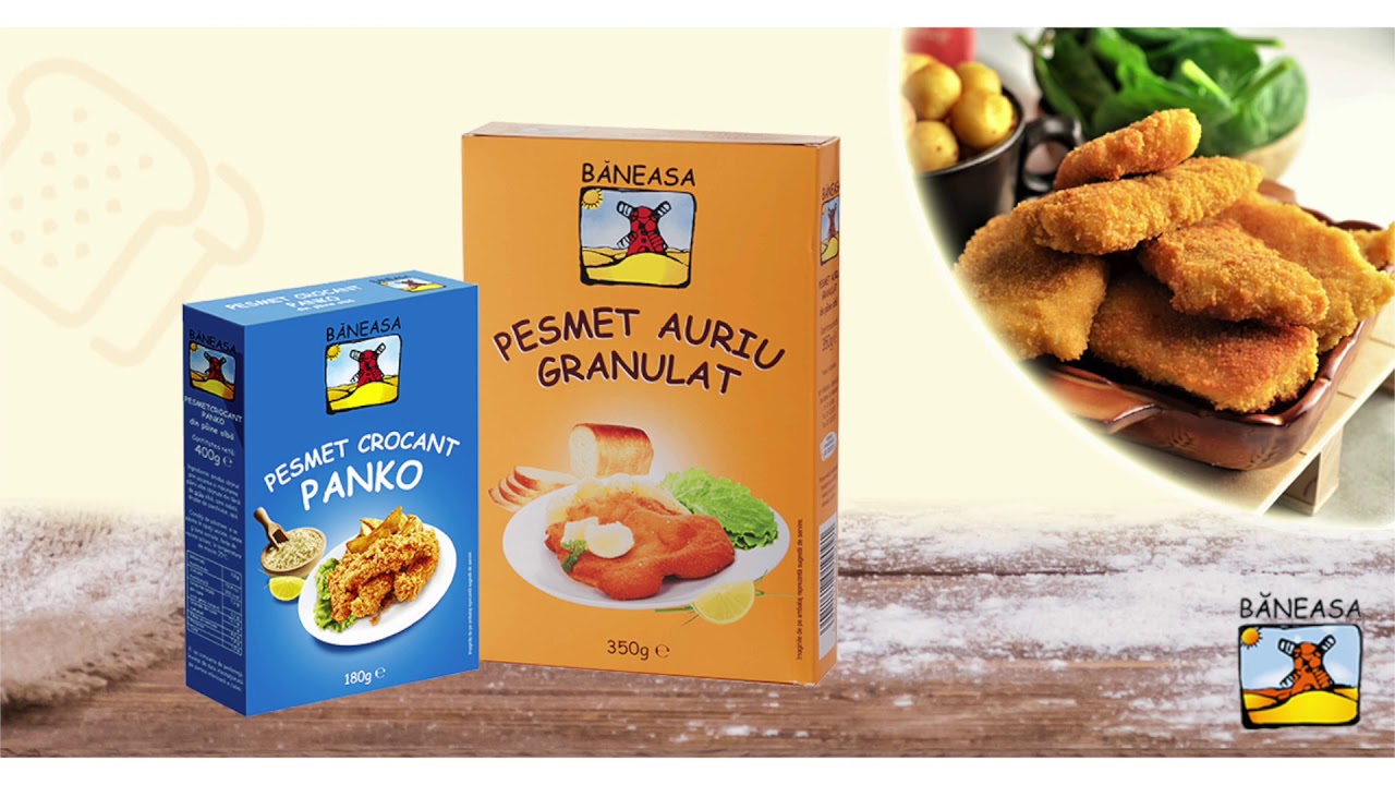 Pesmet pentru aperitive de poveste | Pesmet Baneasa | Pesmet Panko
