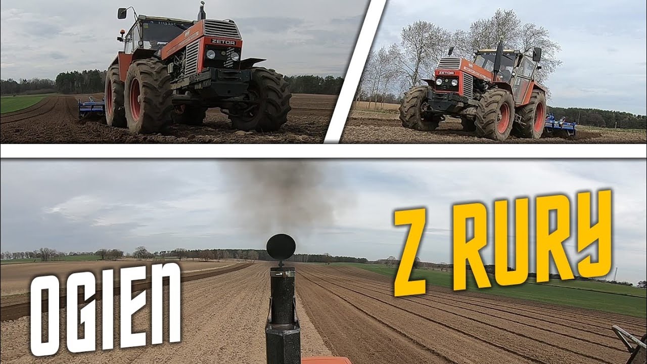 Uprawa Pod Ziemniaki Gruberowanie Po Pryzmie Kukurydzy. Zetor Nie Stęka 🚜🚜🚜🚜