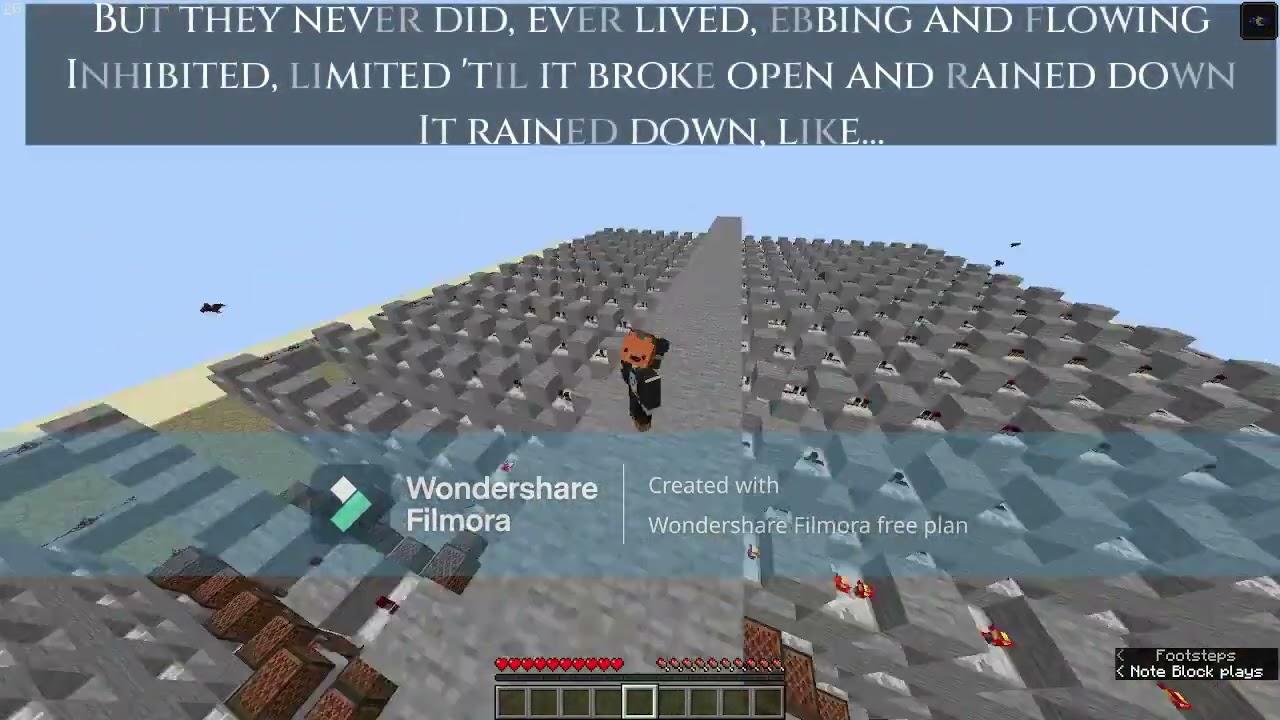 Imagine Dragons - Believer Minecraft Noteblock Cover ~SayantaWarrior along with noteblock.studio
