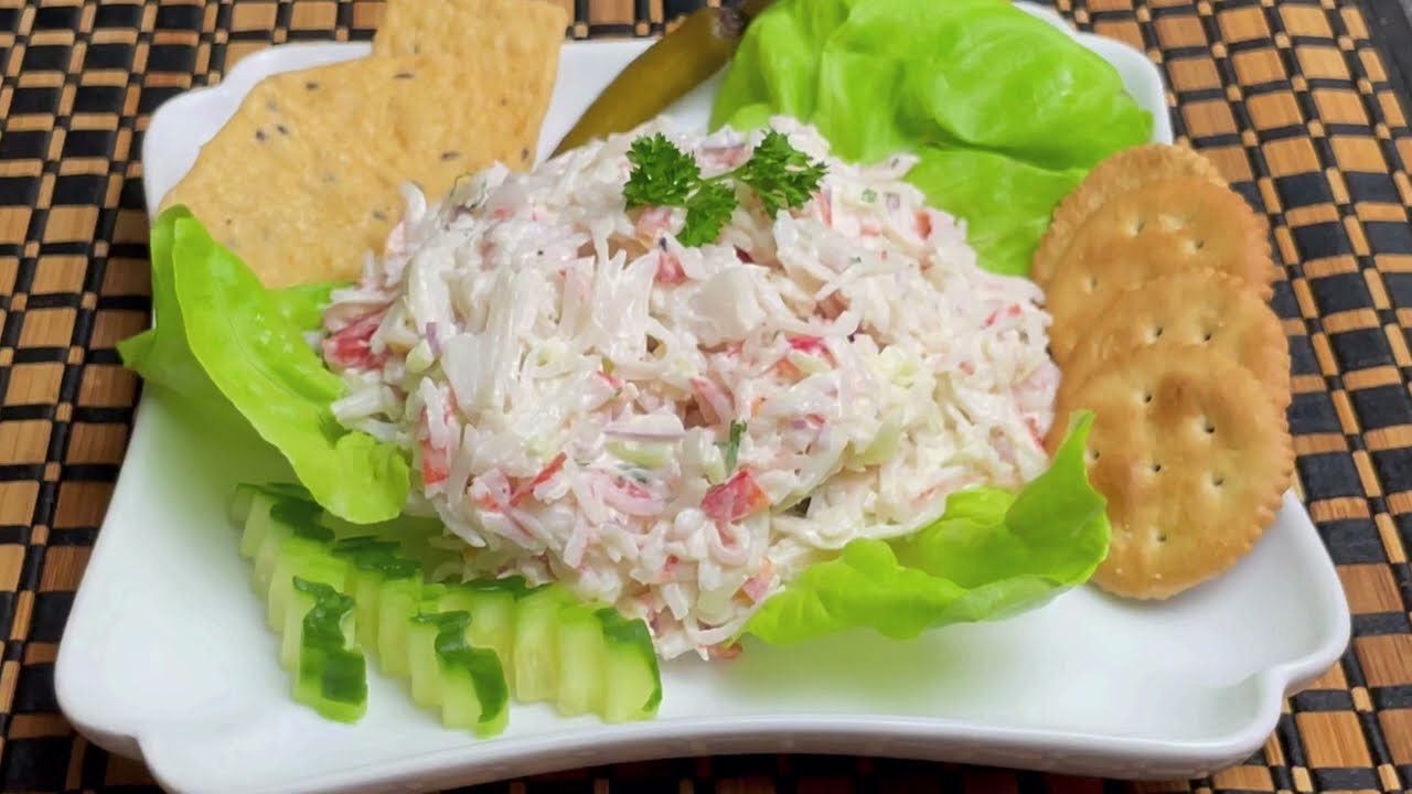 Ensalada de surimi o jaiba