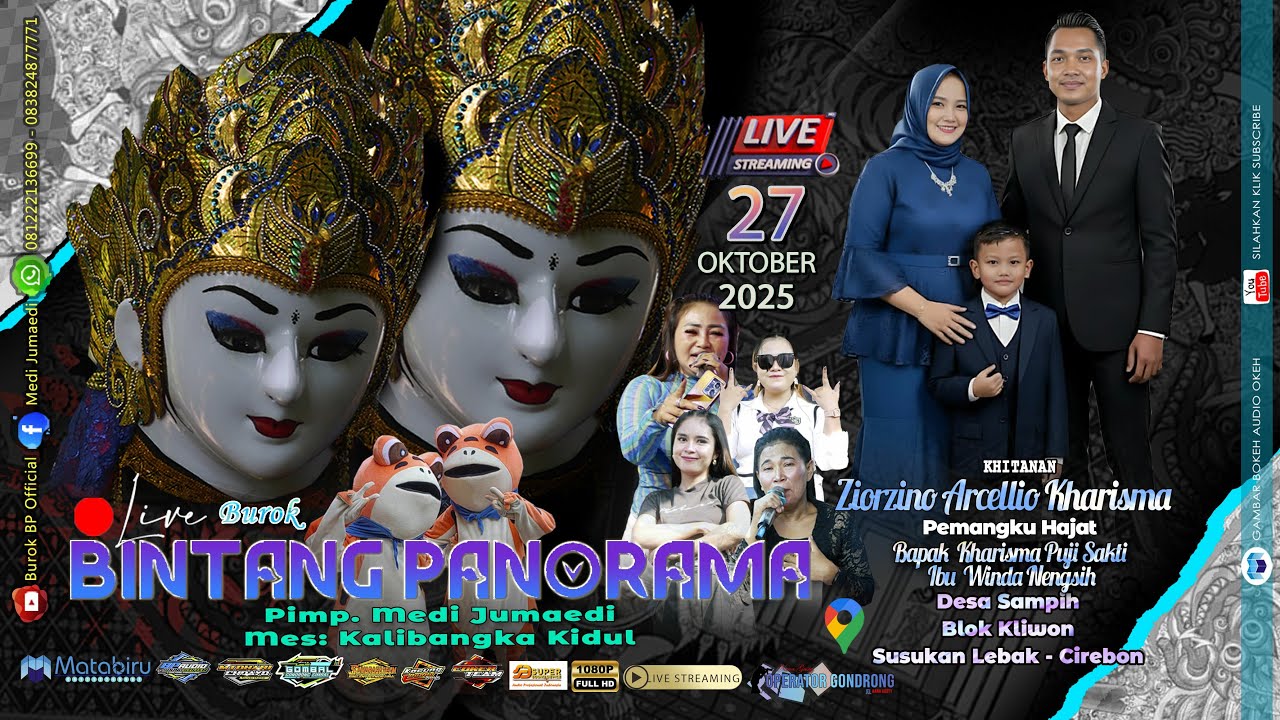 LIVE BUROK BINTANG PANORAMA / DESA SAMPIH BLOK KLIWON ,KEC.SUSUKANLEBAK - CIREBON/ 27 OKTOBER 2025