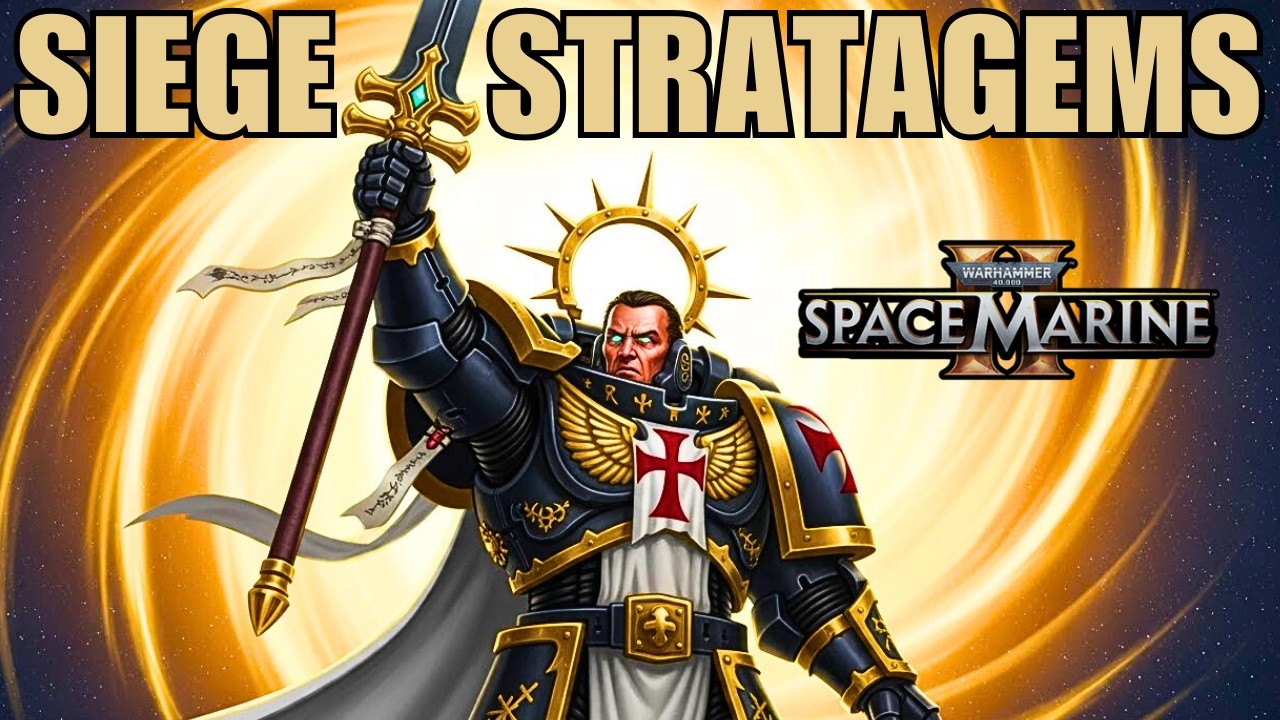 Patch 12.1 Build Testing!! Strats & Siege!! Space Marine 2 Techmarine Assault build Gameplay
