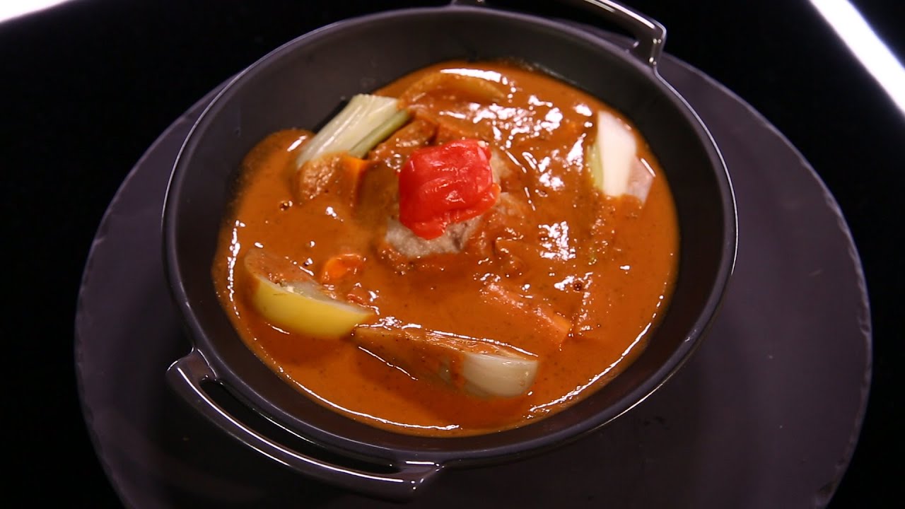 Mafé végétarien et sa boule de foufou par Alexandre Bella Ola (