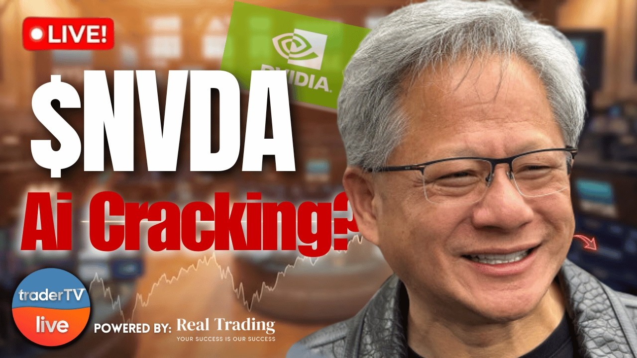 $NVDA vs $CRM Earnings Reaction — Nvidia Beats, Salesforce Slides! | Live Trading Feb 26