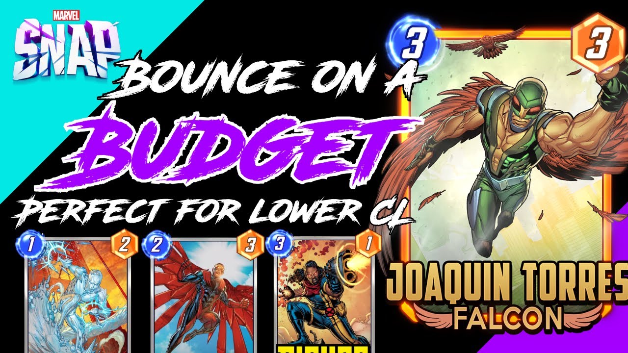 This Joaquin Torres Falcon budget deck is why I LOVE Bounce! | Marvel Snap