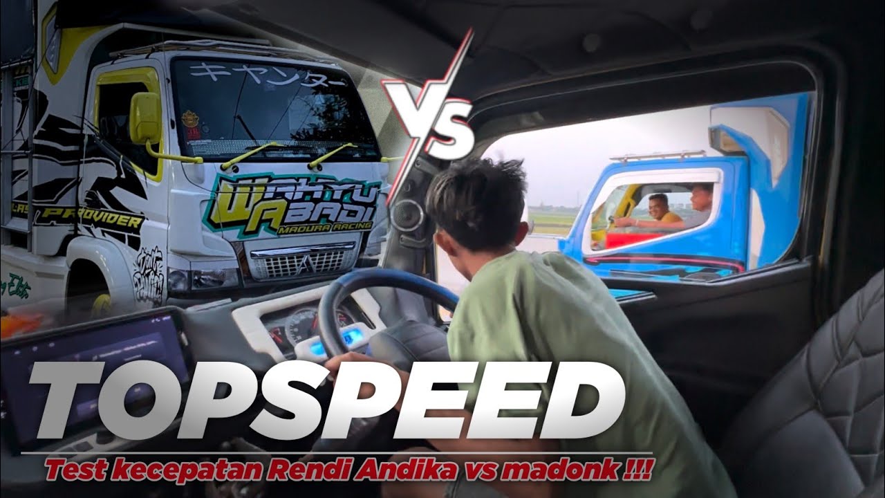 TEST KECEPATAN WAHYUABADI BIRU VS WAHYUABADI PUTIH !!!