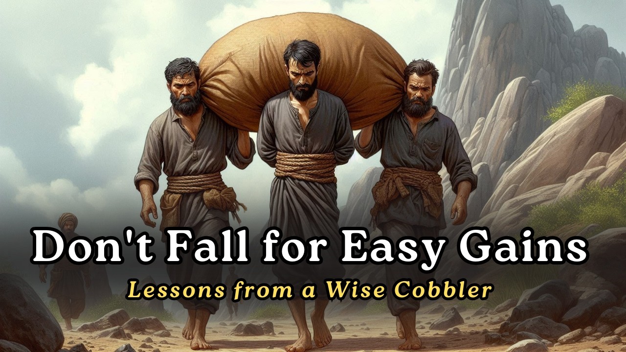 A Cobbler's Smart Trick That Left the Thieves Shocked! - Motivational story