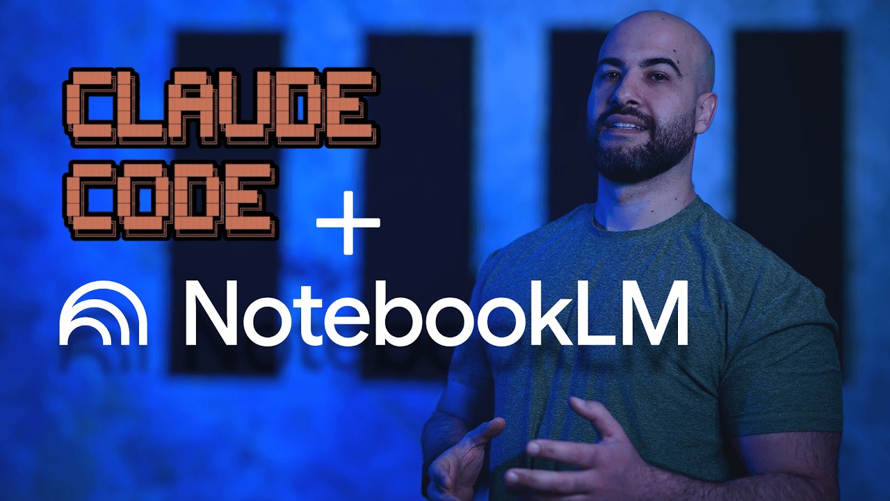 NotebookLM + Claude Code | יצרתי מפלצת שתחסוך לכם אלפי טוקנים!