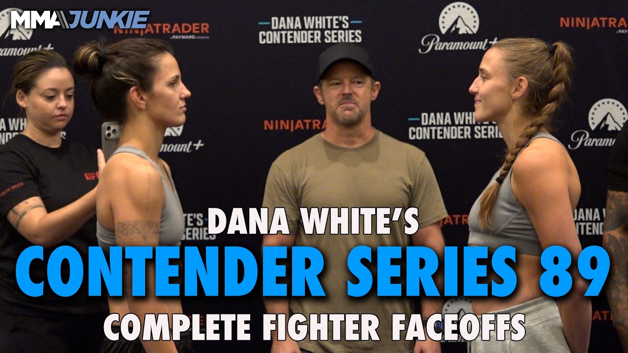 Dana White's Contender Series 89 full card faceoffs