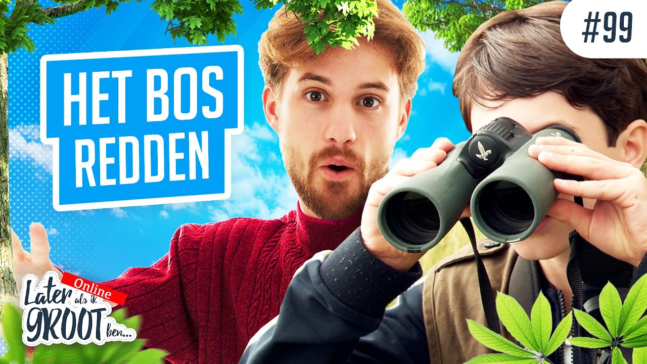 BOSWACHTER worden. Dex (11) redt onze NATUUR!