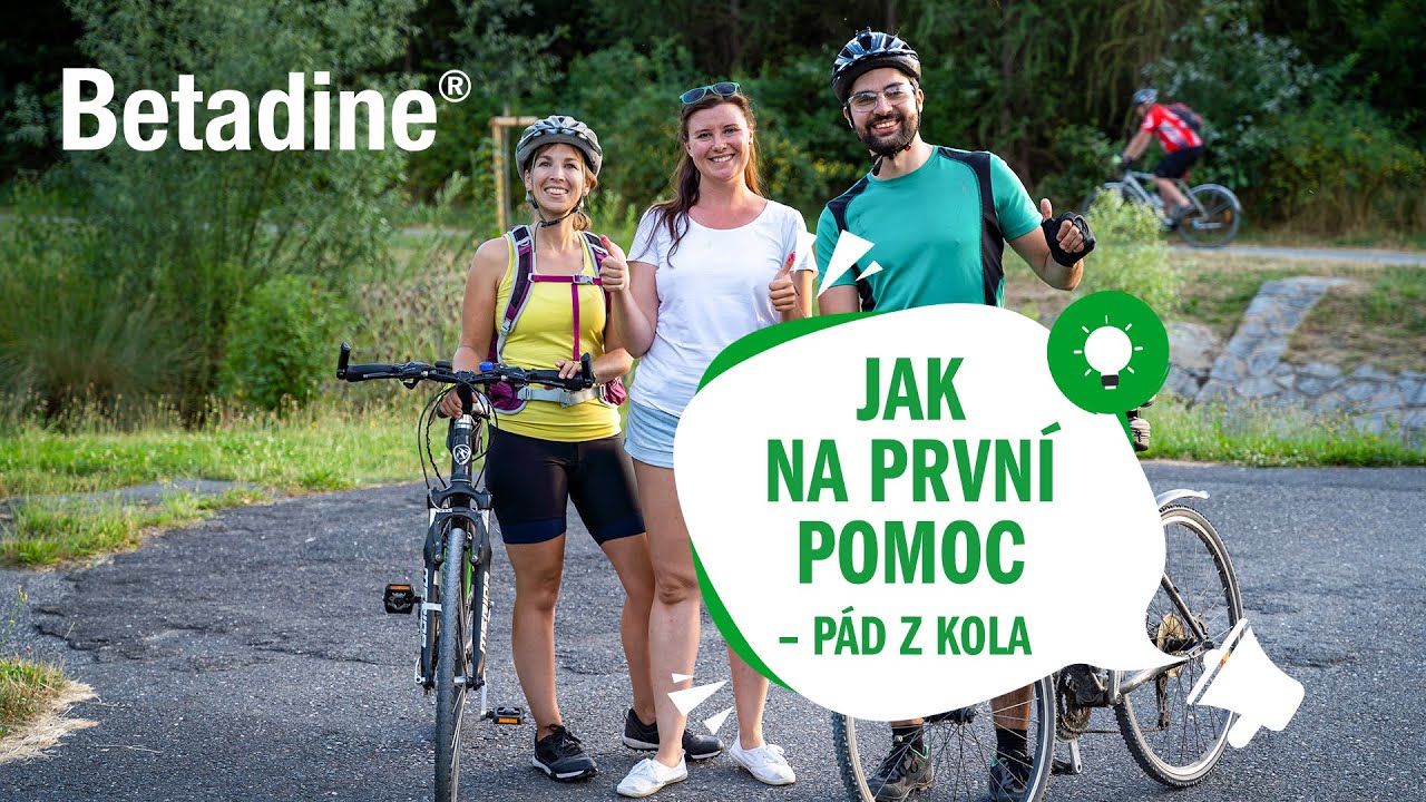 Jak na první pomoc: Pád z kola