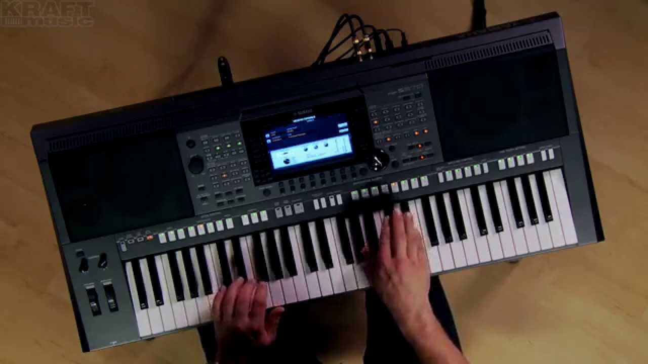 Kraft Music - Yamaha PSR-S970 Arranger Performance with Blake Angelos