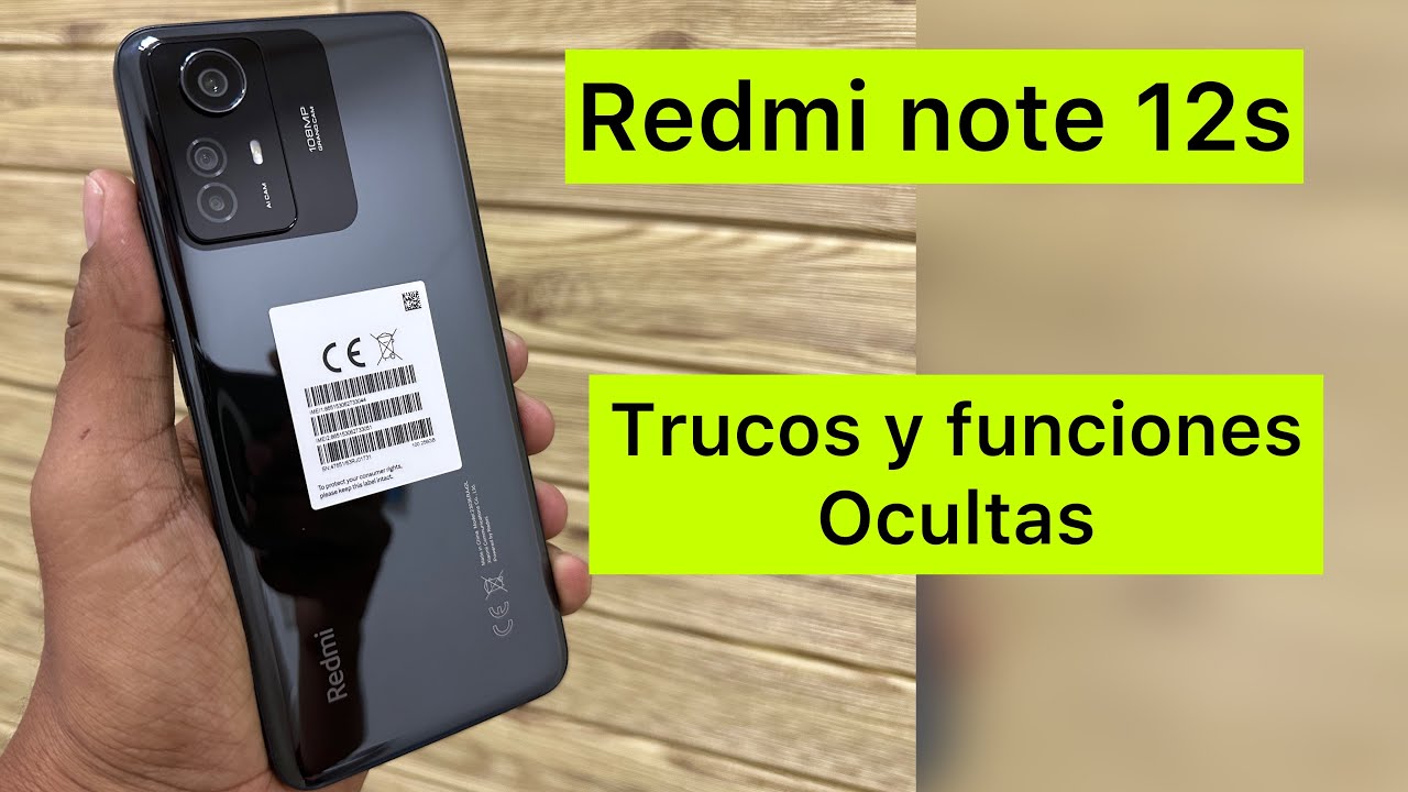 Xiaomi redmi note 12s  [ trucos y funciones ocultas ]