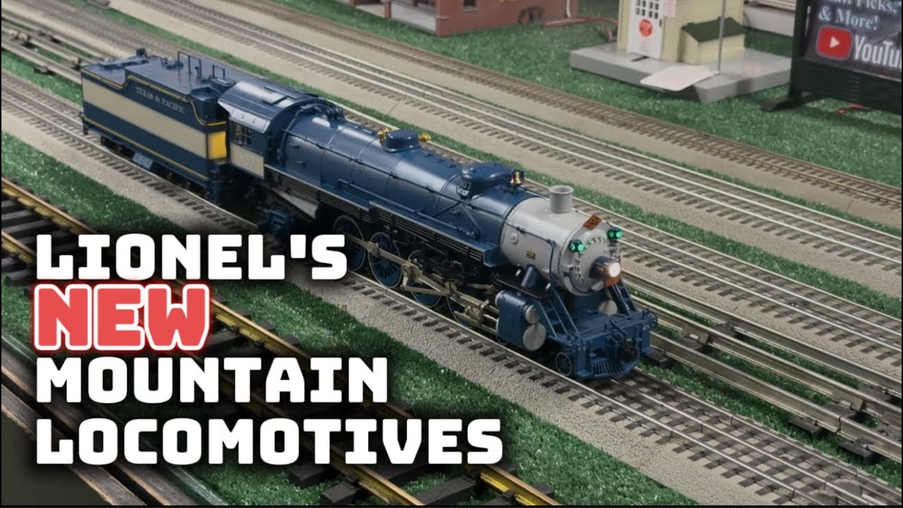 Lionel's NEW Texas and Pacific Mountain Locomotive