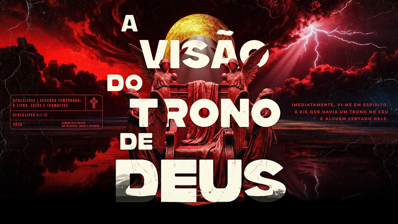 Apocalipse 2ª Temporada | #1 A Visão do Trono de Deus - Pr. Igor Miguel - 04/01/2026