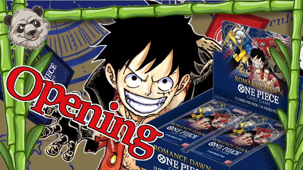 OP 01 Romance Dawn - Display Opening - OnePieceTCG [German/Deutsch]