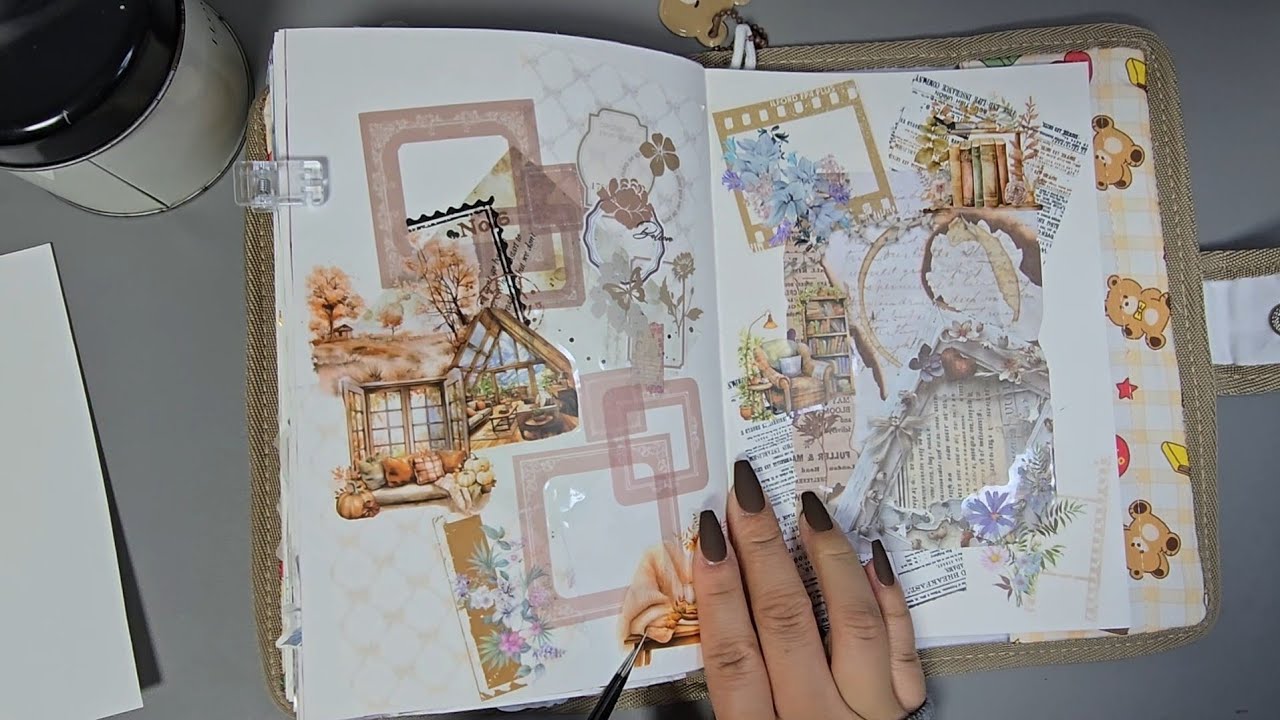 [ASMR] 커피 한잔할래요?☕🤎 ㅣ  Do you want a cup of coffee? ㅣ journaling ㅣ 감성다꾸 #journaling #journal #asmr 