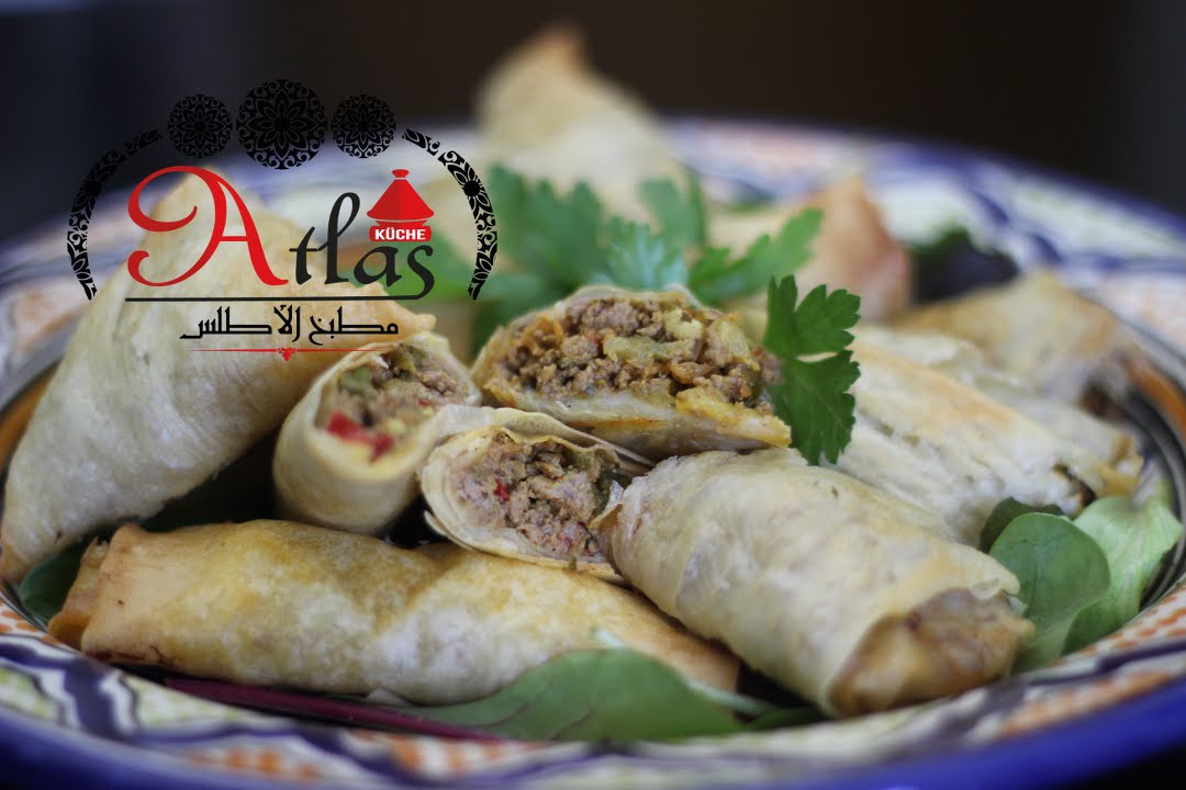 Briouats mit Hackfleisch & Gemüse