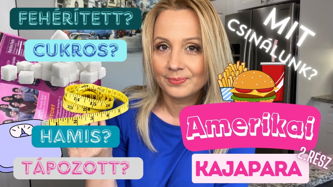 EZT ESSZÜK? FELDOLGOZOTT-CUKROZOTT-FEHÉRÍTETT? JÓ ÉS ROSSZ ÉLELMISZEREK! (2. RÉSZ)