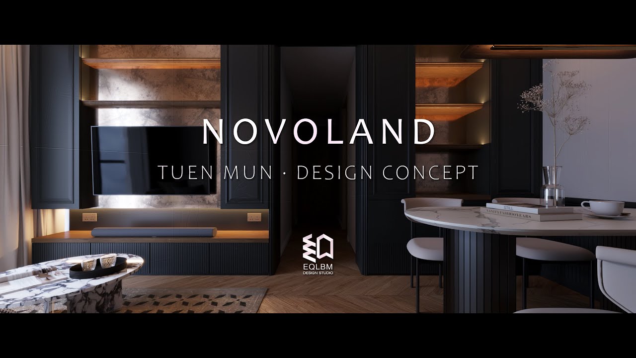 EQLBM ‧ NOVOLAND ‧ LIVING ROOM ‧ DESIGN CONCEPT ‧ ARCHIVIZ