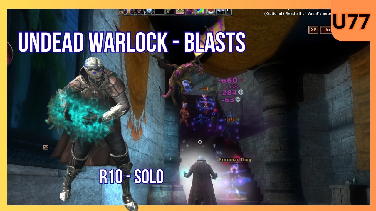 [DDO]Warlock - A Sharn Welcome (R10 - Solo)