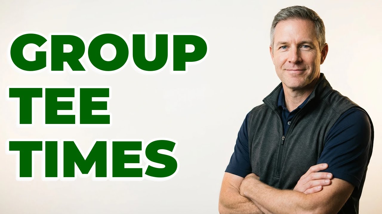 Can You Get Back-To-Back Tee Times For A Golf Group?