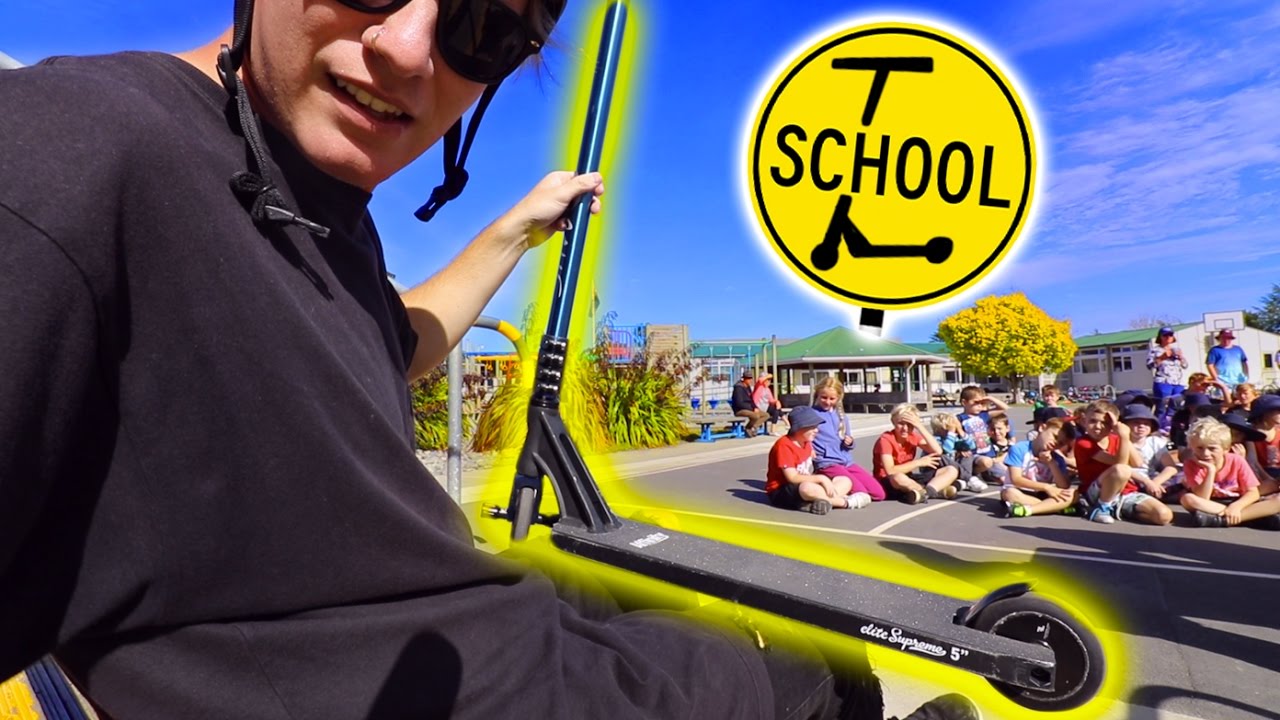 SCHOOL GETS CANCELLED SO WE CAN RIDE SCOOTERS!
