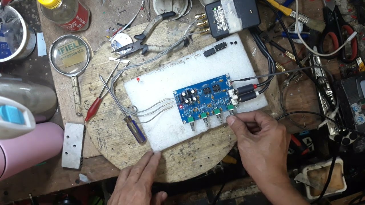 repair tone control and testing