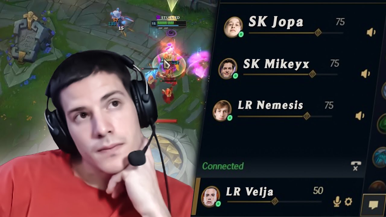 WHAT HAPPENS WHEN 4 LEC PLAYER GET IN VOICE CHAT
