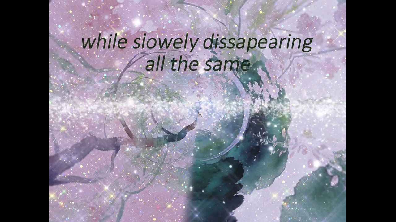Universe had to break me - Lyric Video