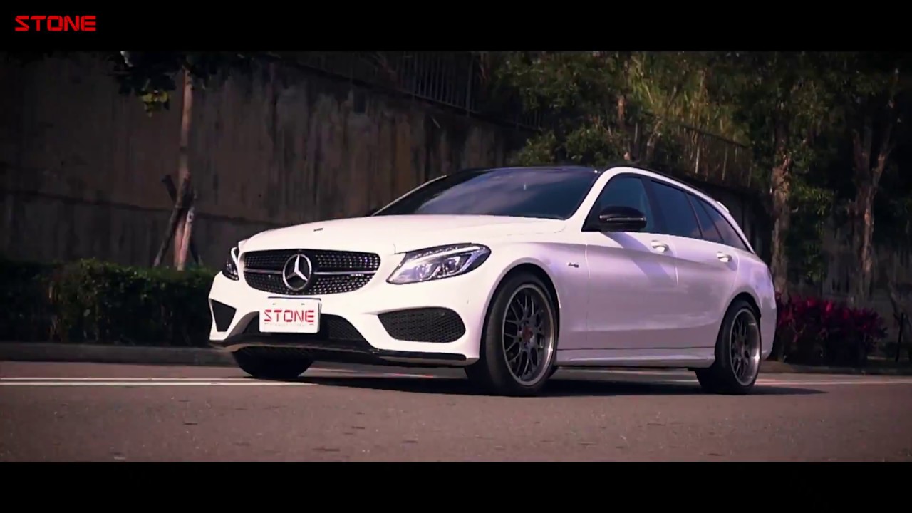 Mercedes Benz S205 C43 eddy catalytic exhaust