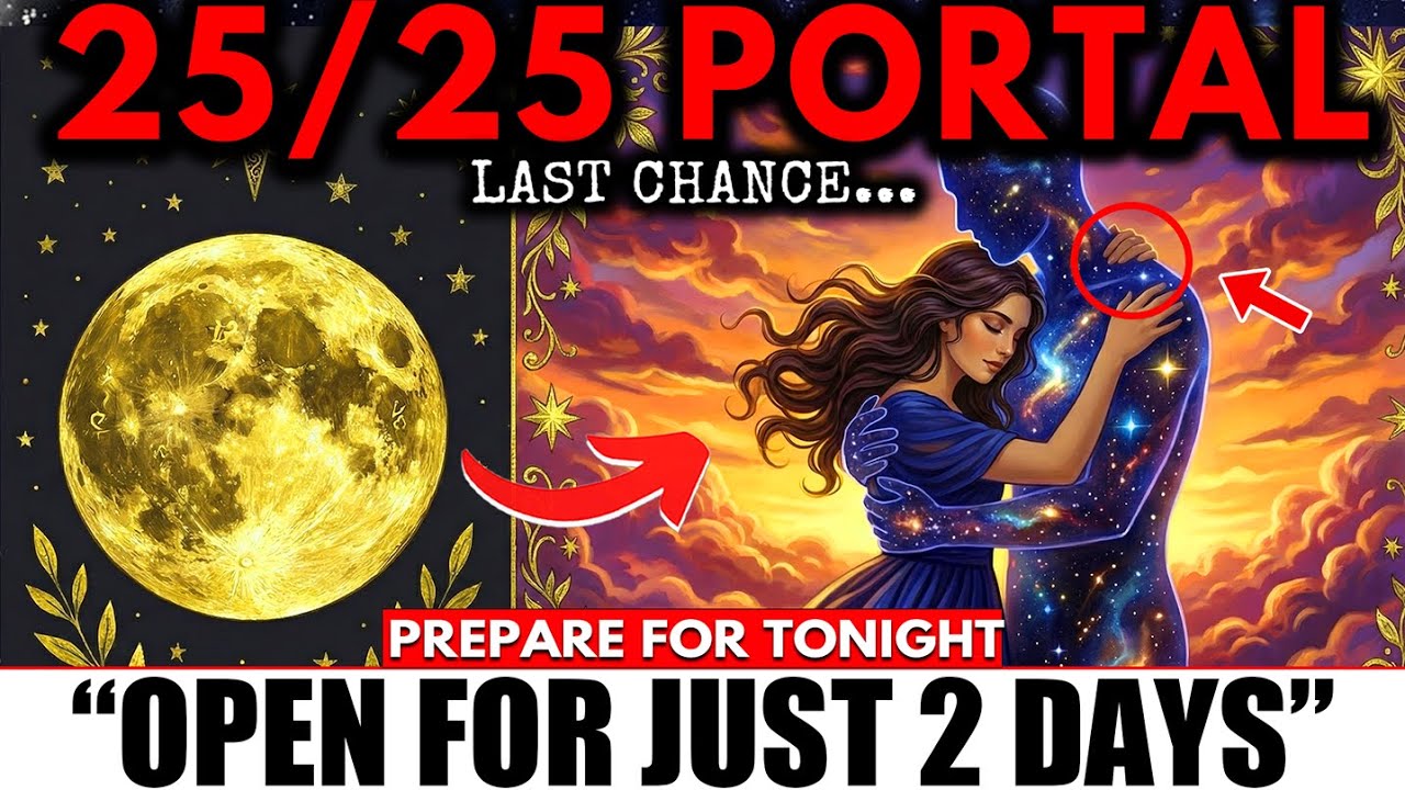 I Warned You!🛑25/25 MOON PORTAL 2025&mdash; Unlock the Last Spiritual Gateway for the Chosen Ones! 25 DEC