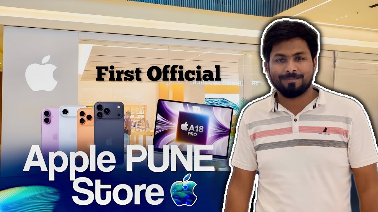 Pune&rsquo;s First official Apple store at KOPA mall, Koregoan Park 🔥 @Pradeep_Kurund