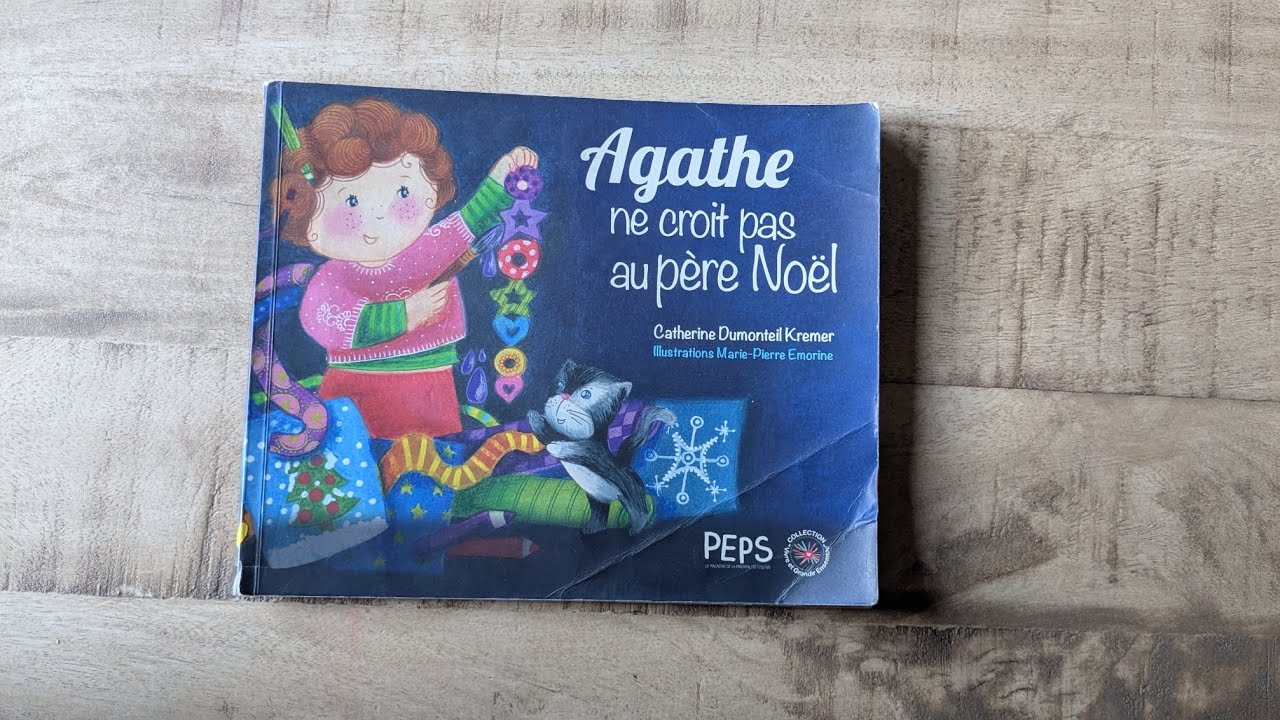 Livre : Agathe ne croit pas au père Noël - Jour 23