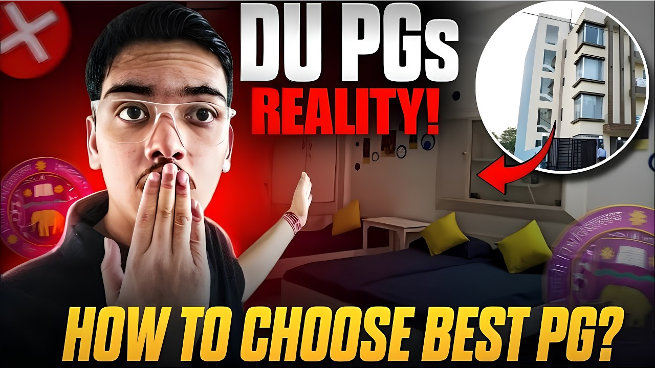 😱OMG: Best PG in DU🔥| Affordable & Safe | PG Tour in Delhi University