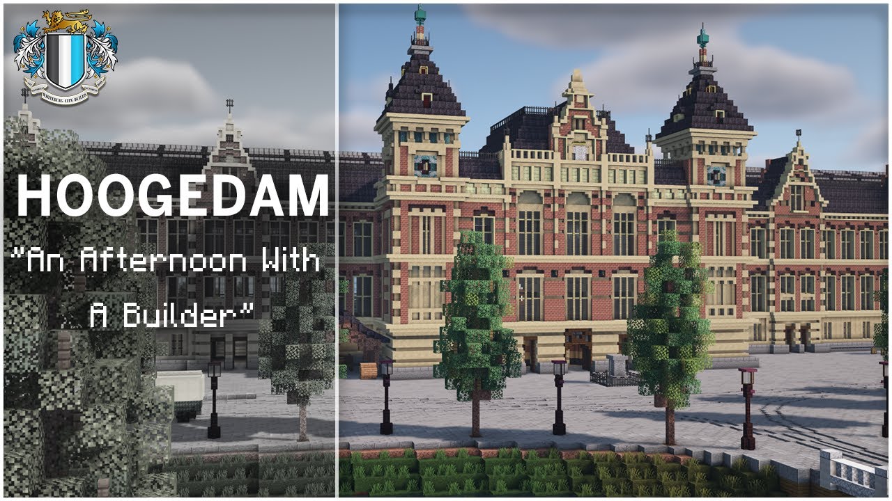 Minecraft: Огромный голландский город — День со строителем — Обзорная экскурсия — Эпизод 4