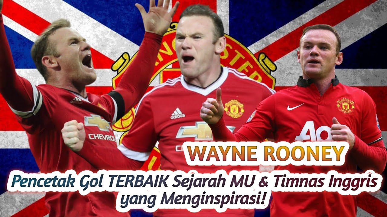 ⚽ WAYNE ROONEY - LEGENDA SEPAKBOLA INGGRIS DENGAN 16 TROFI & 253 GOL! 🏆