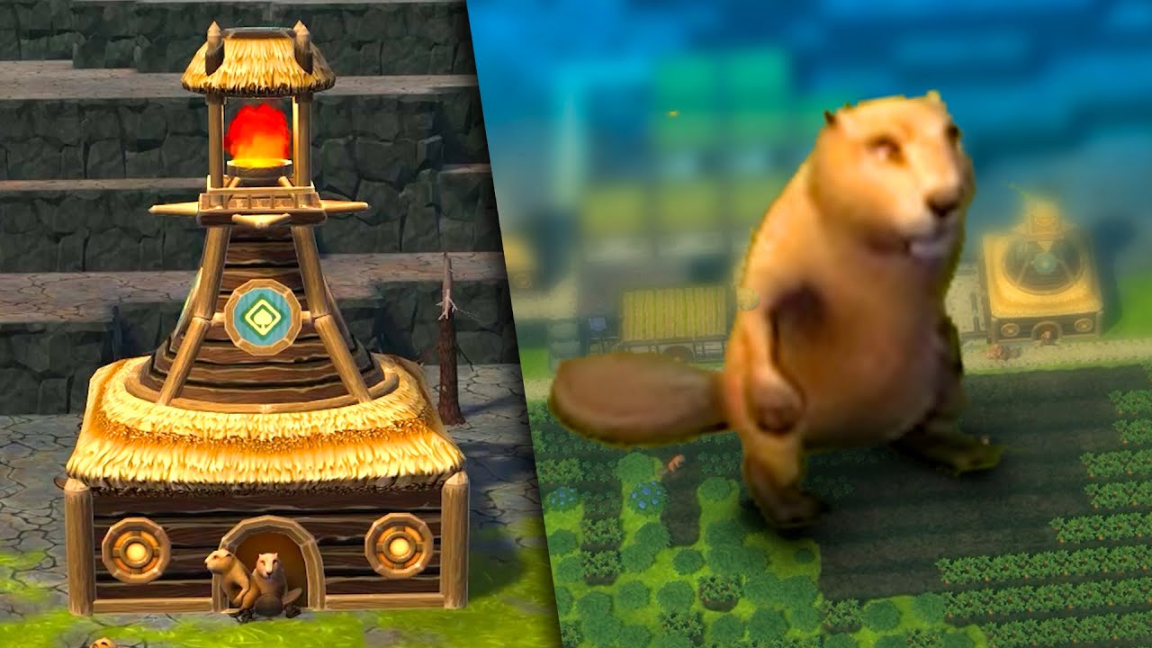 BUILDING THE ULTIMATE WOODEN TOWN - Timberborn