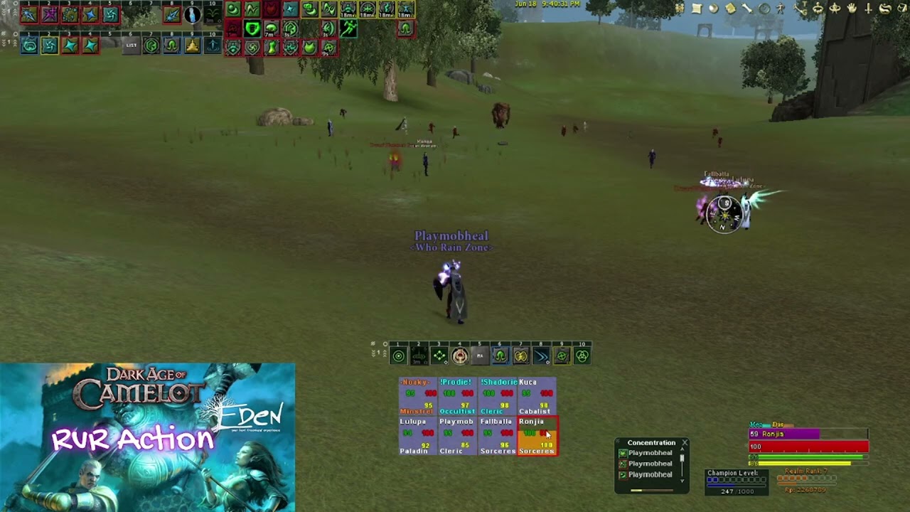 [DAOC] Who rain Zone cleric pov