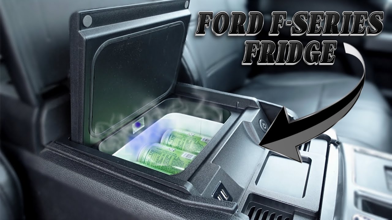 Cool Upgrade Alert! BougeRV Ford F-Series Center Console Refrigerator Review & Install