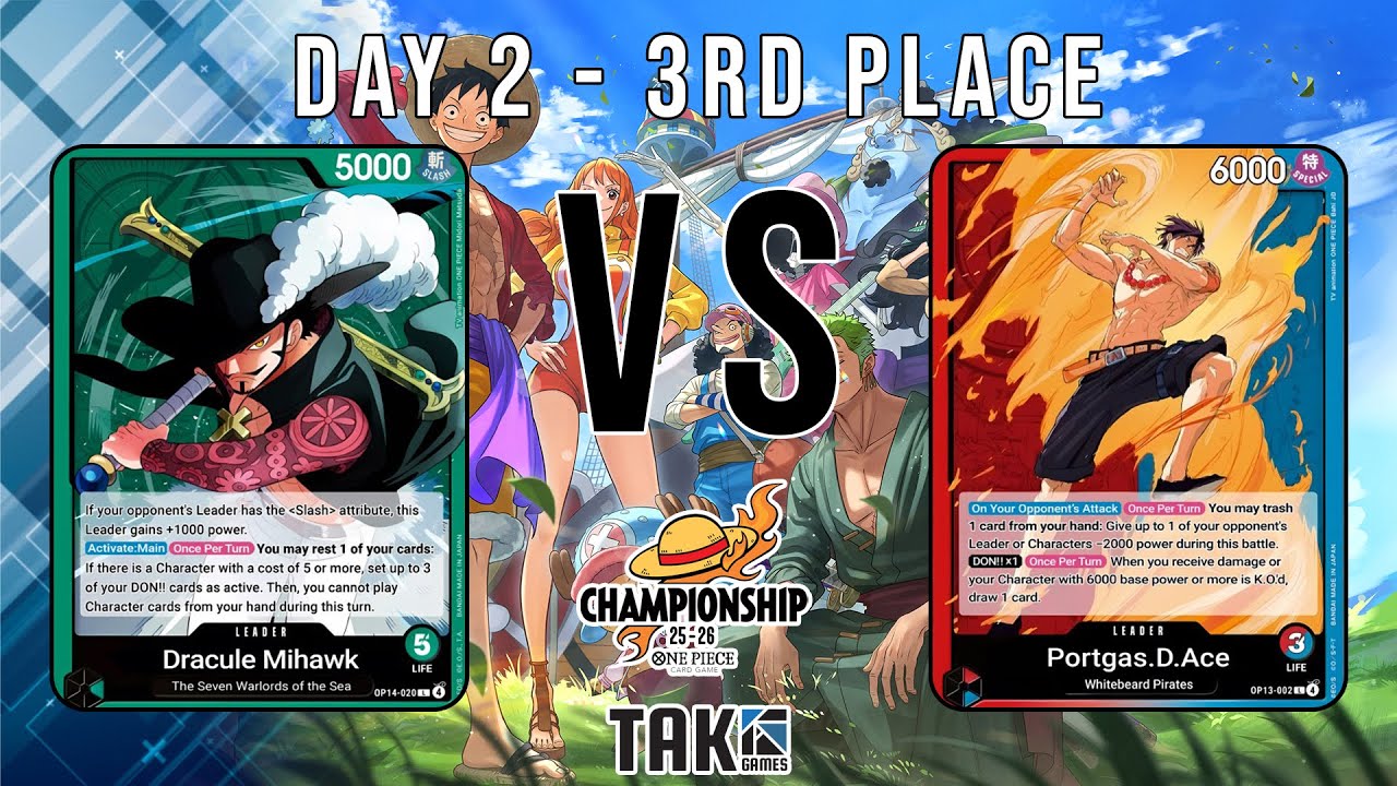 One Piece Trading Card Game OCEANIA NATIONALS (DAY 2) - 3RD PLACE