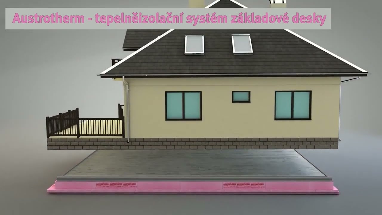 Tepelněizolační řešení základové desky s Austrotherm XPS