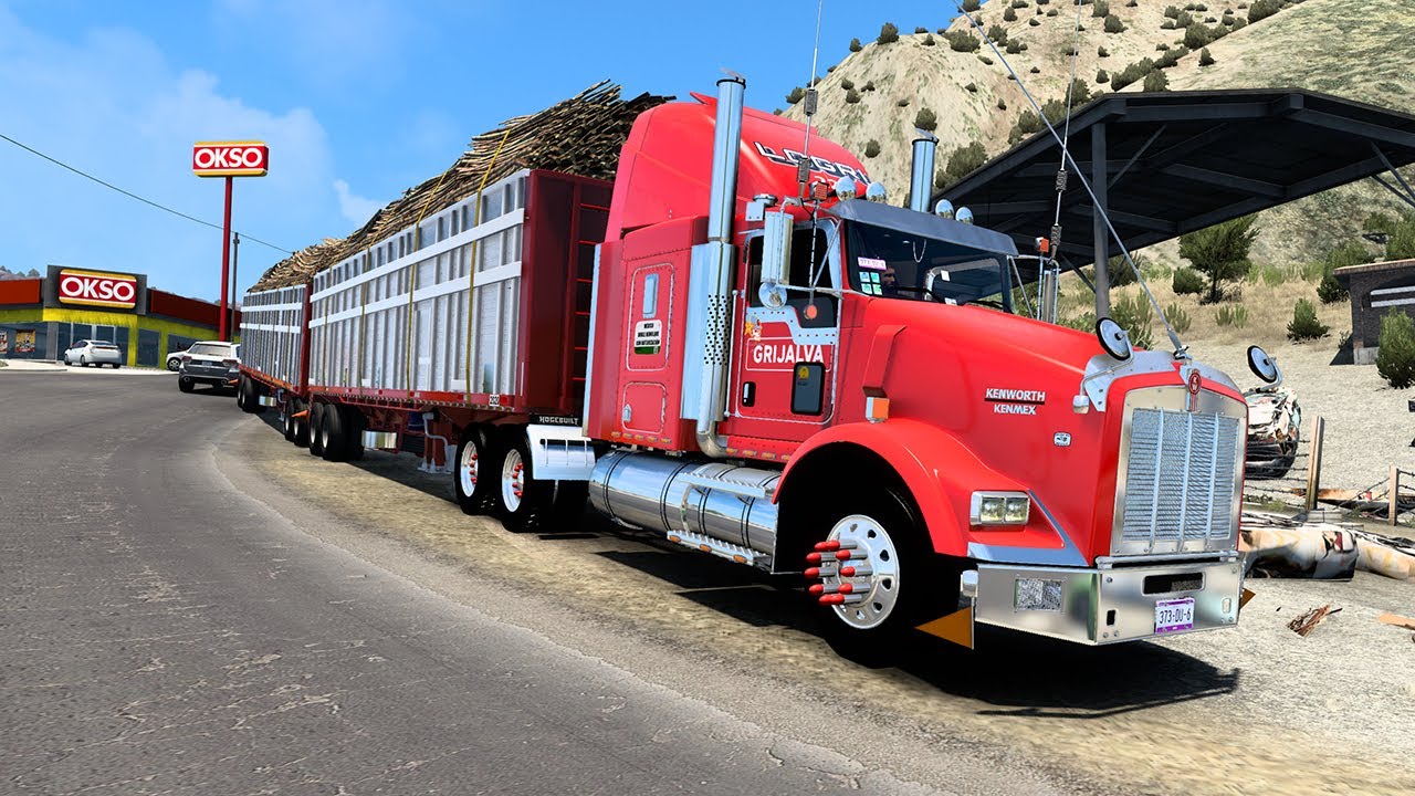 TRACTO CAMIONES DE MEXICO SUBIDAS EXTREMAS CHIHUAHUA | Ruta por la Sierra ATS MODS 1.40