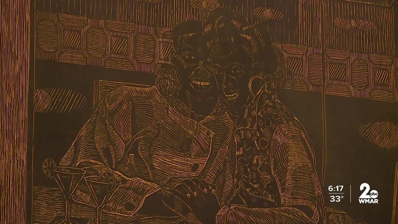 Baltimore artist LaToya Hobbs shares universal story through unique art medium