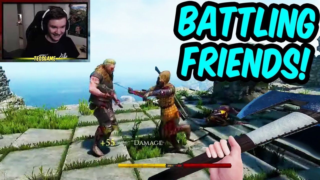 1v1v1 with Sammy and Flash in MORDHAU