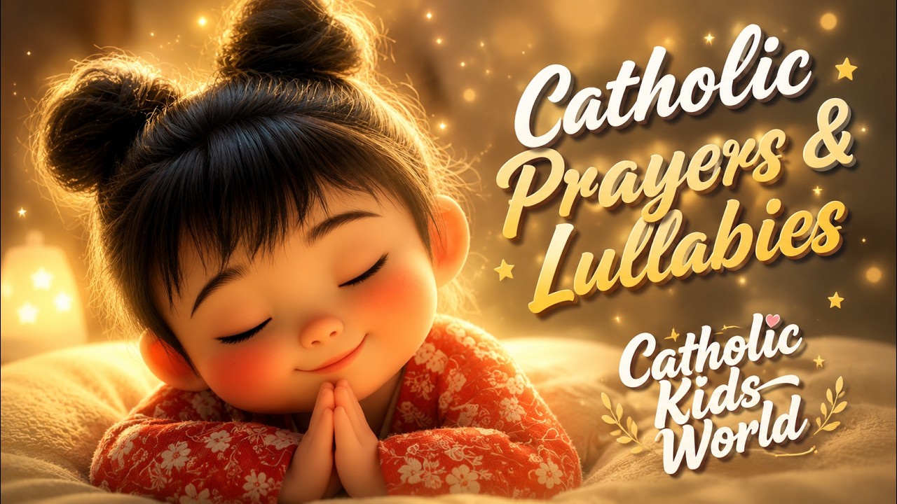 Prayerful Catholic  Lullabies 🌙 Our Father, Hail Mary & Marian Lullabies