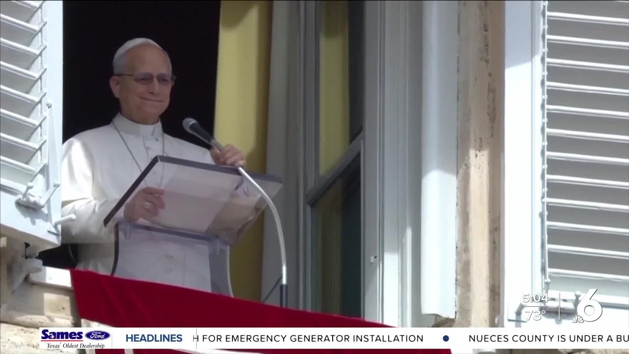 Pope Leo calls for peace amid Middle East conflicts