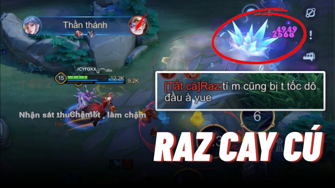 [Icyfoxx] Bí kíp bắn hạ MOREN bằng YUE - cắt là rụng cánh đến RAZ cũng cay cú | Liên quân