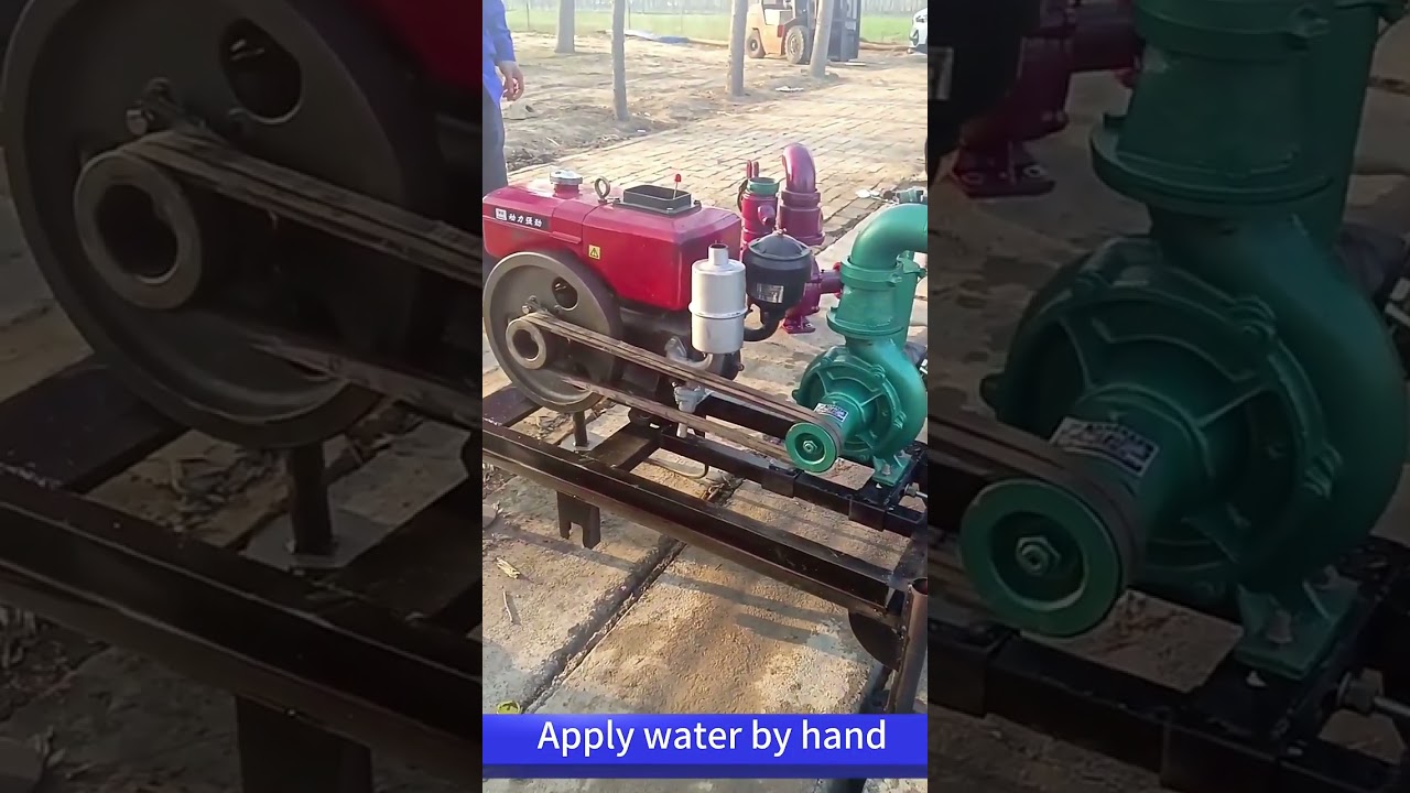 3 inch centrifugal pump with 8hp diesel engine